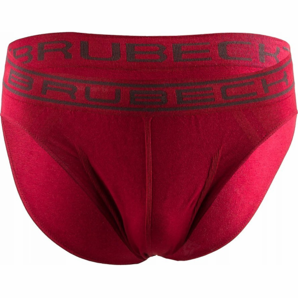 Brubeck BE00290A Pánské slipy COMFORT COTTON tmavě červen...