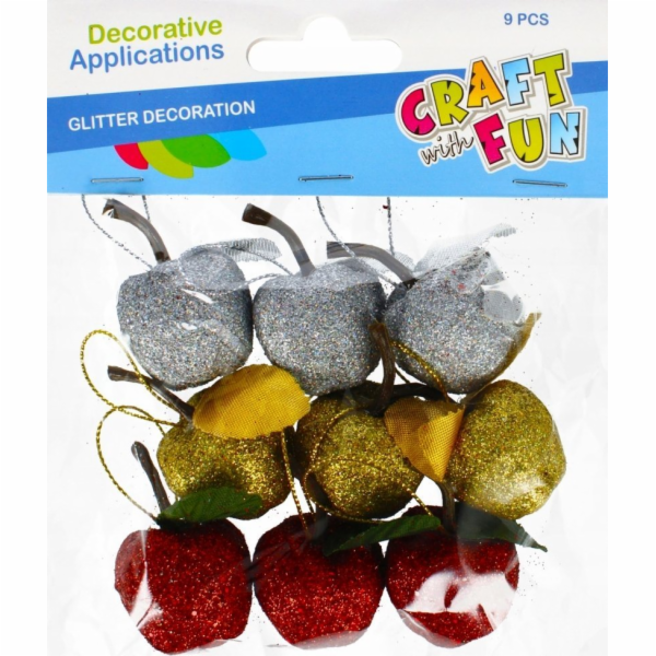 Craft with Fun DEKORACE DEKORACE DRÁTĚNÉ JABLKO BROKEN 9K...