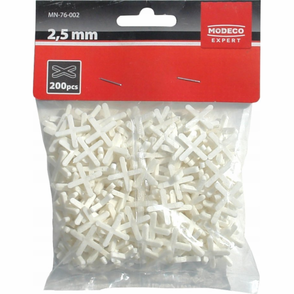 DISTANČNÍ PODLOŽKY PRO dlaždice 2,5 MM 200 KS CLIP-PRUH [...