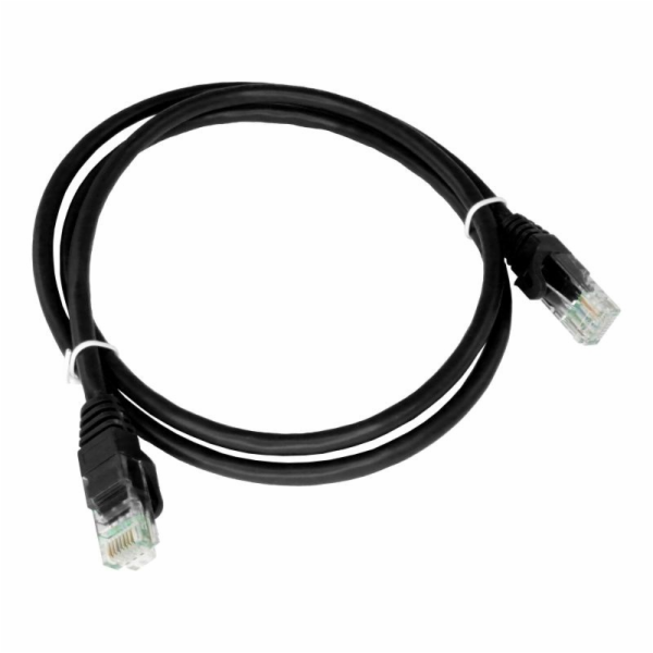AVIZIO KKU6CZA0.5 síťový kabel Černá 0,5 m Cat6 U/UTP (UTP)