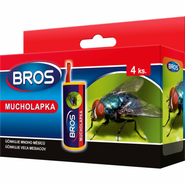 Mucholapka 4 ks BROS