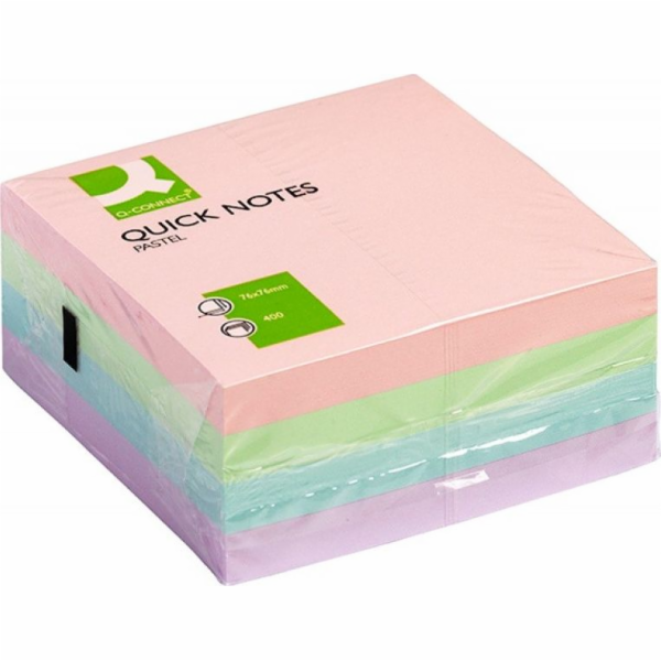 Q-Connect Q-CONNECT samolepicí kostka, 76x76mm, 1x400 kar...