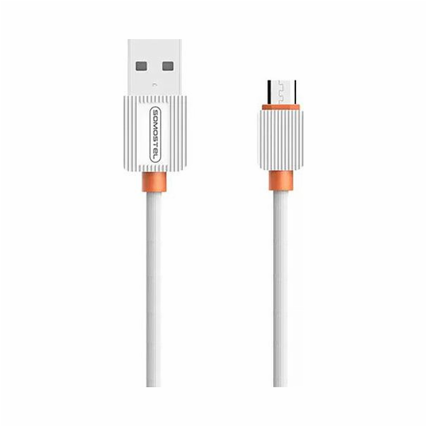 Somostel USB-A - microUSB USB kabel 1 m Bílá (26581)