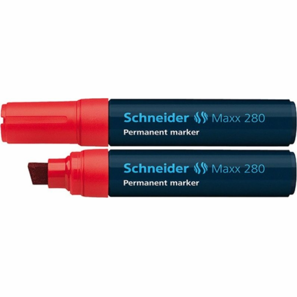 Permanentní popisovač Schneider Maxx 280, červený