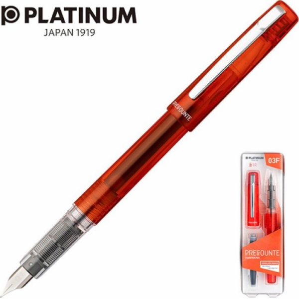 Plnicí pero Platinum Platinum Prefounte Vermilion Orange,...