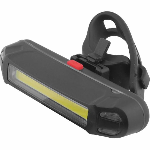 LTC LED COB světlo na kolo bílá/červená 5 režimů svícení ...