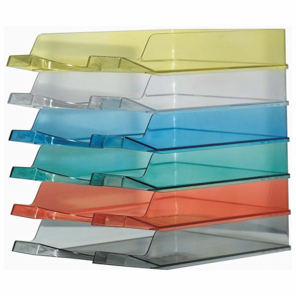 Bantex STOLNÍ ZÁSUVKA TRANSPARENT CRYSTAL 985108