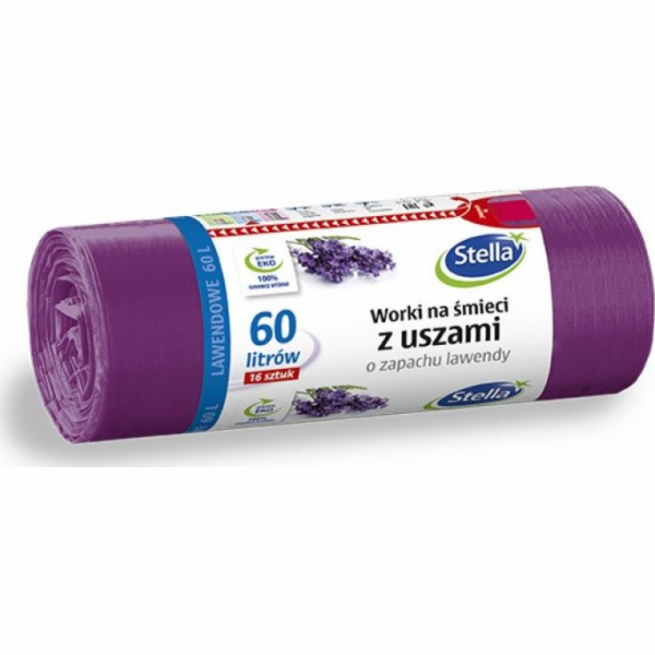 Stella STELLA pytle na odpadky s uchy, vůně levandule, 60...