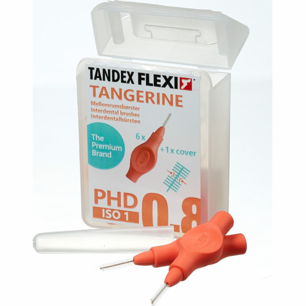 Tandex Tandex (6 ks) Flexi UltraFine Tangarine zubní kart...
