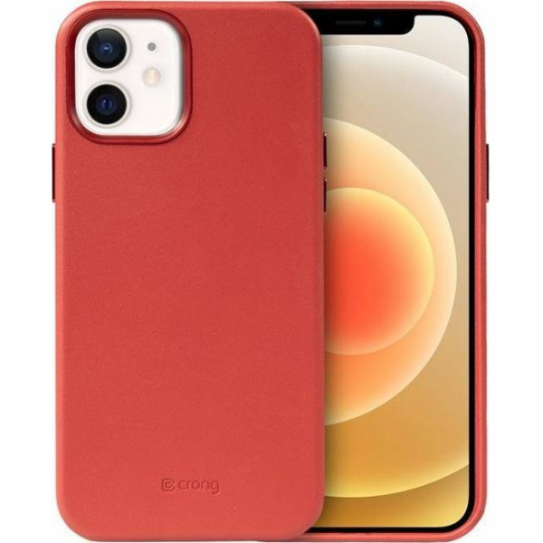 Crong Crong Essential Cover – umělý kožený kryt iPhone 12...