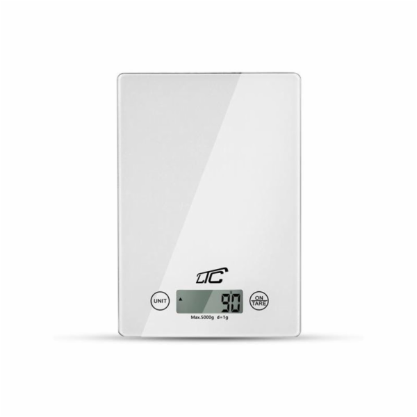 LTC Kitchen Scale LTC kuchyňská stupnice, bílá. Yxapud