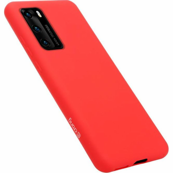 Zadní kryt Crong Crong Color Cover pro Huawei P40 (červený)