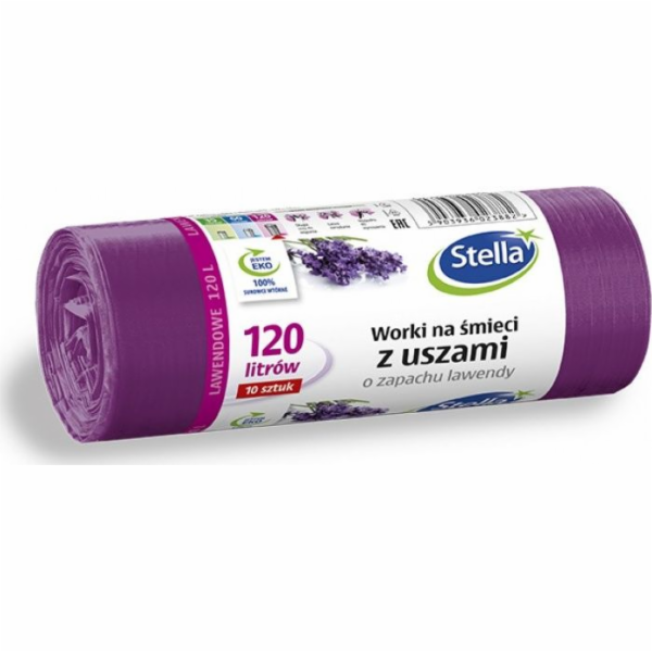Stella Pytle na odpadky s uchy STELLA, vůně levandule, 12...