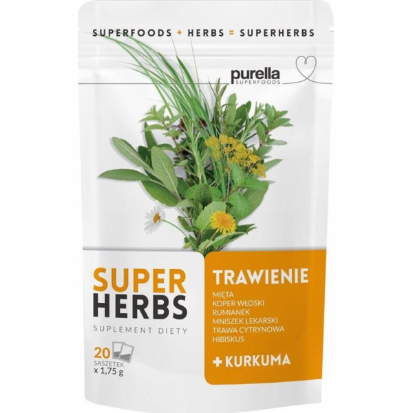Purella Food Bylinná směs Trávení 35 g