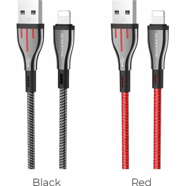 Borofone USB-A - Lightning kabel 1,2 m Náhodná barva (693...