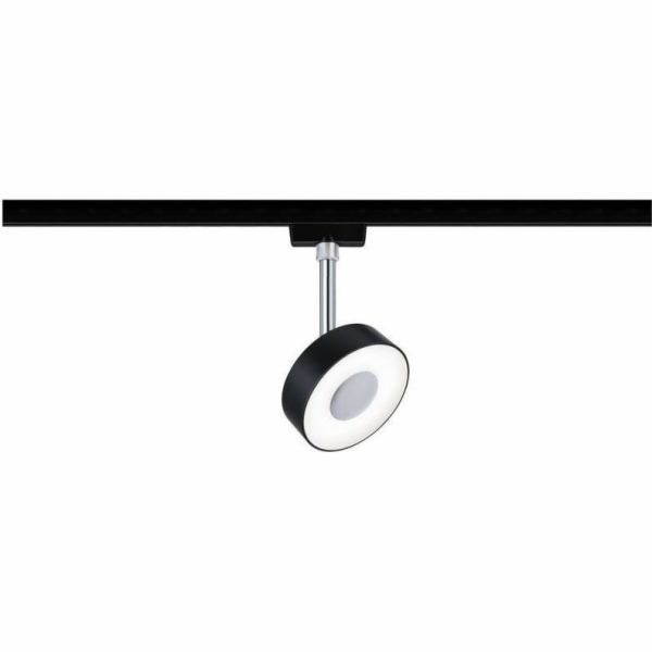 Paulmann URail System Spot Circle 1x5W Matt Black/Chrome ...