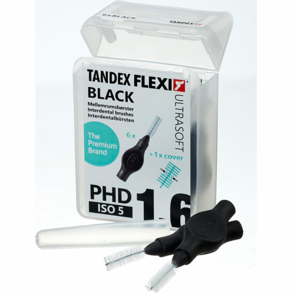 Tandex Tandex (6 ks) Flexi Ultra Soft Black 5,00 mm Střední