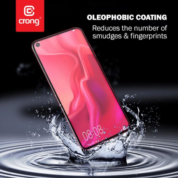 Crong Crong 7D Nano Flexible Glass - 9H hybridní sklo pro...