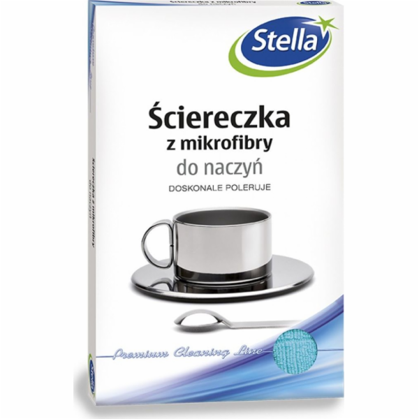 Stella STELLA utěrka z mikrovlákna, na nádobí, 1 ks, mix