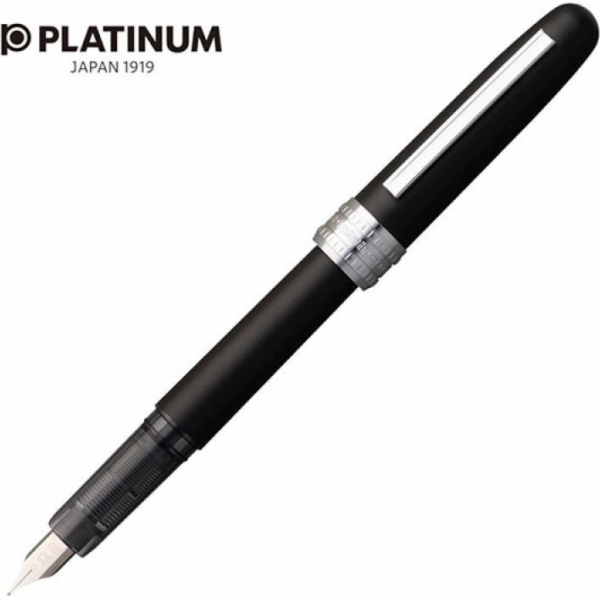 Plnicí pero Platinum Plaisir Black, černé