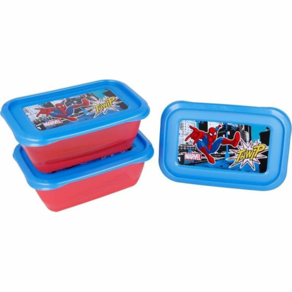 Spiderman Spiderman - Sada nádob na jídlo 540ml (3ks)