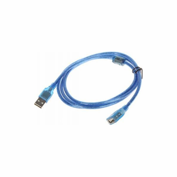 USB kabel USB-A - USB-A 1,5 m Modrý (USB-WG/1,5 M)