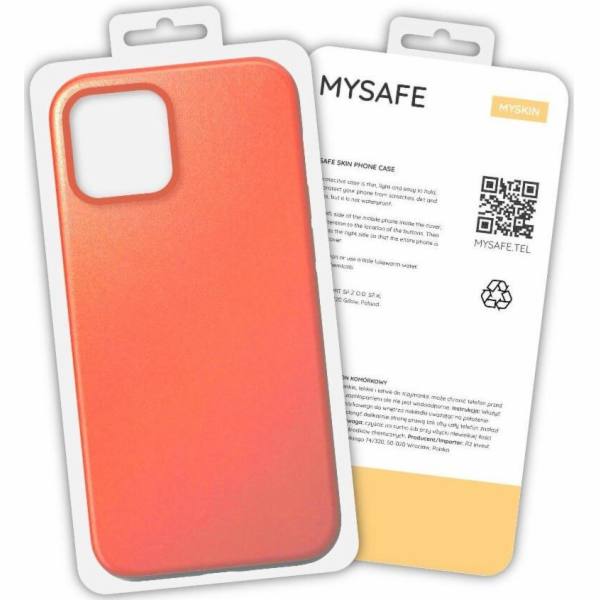 MySafe MySafe pouzdro Skin iPhone 12/12 Pro Orange Box