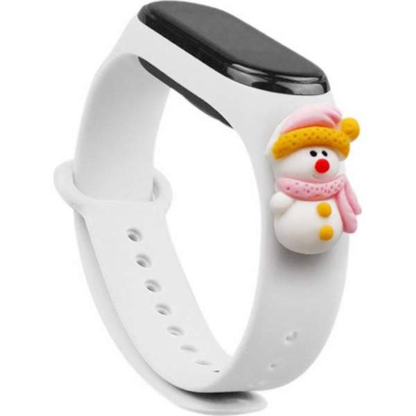 Vánoční silikonový náramek Hurtel Strap pro Xiaomi Mi Ban...