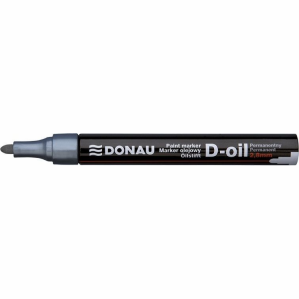 Donau DONAU D-Oil olejový popisovač, kulatý, 2,8 mm, stří...