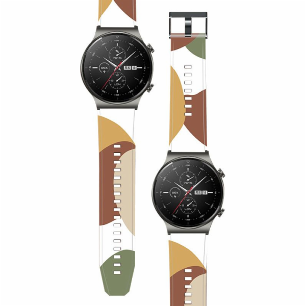 Hurtel Strap Camo náramek pro Huawei Watch GT2 Pro Siliko...