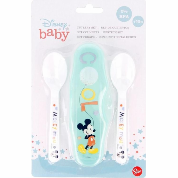 Mickey Mouse Mickey Mouse - 2 PC pro krmení čajové lžičky...