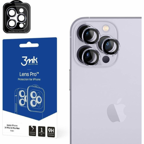 Hybridní sklo pro 3MK objektiv Protection Pro Apple iPhon...