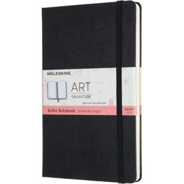Moleskine Notebook MOLESKINE L (13x21cm) Art Bullet s teč...