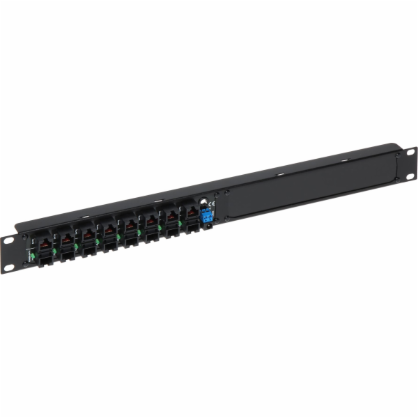 Delta Patch panel 19" 8x RJ-45 / 8x RJ-45 (POE-8/R19)