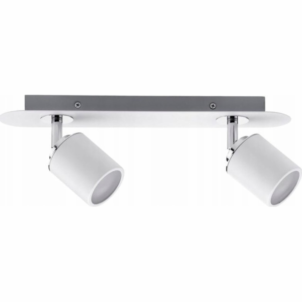 Spotlight Tube IP44 Max. 2x10W GU10 White/Chrome 230V Metal