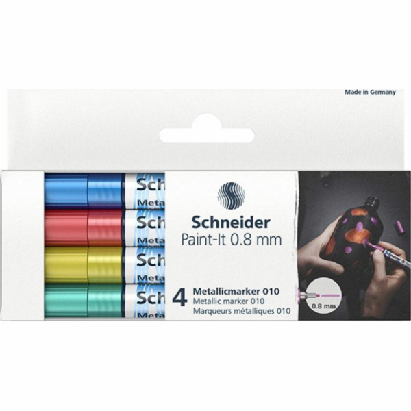 Schneider Marker Akrylická marker Schneider Paint-it Meta...