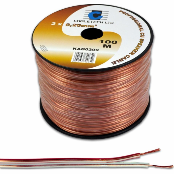 CableTech kabel 6mm reproduktorový kabel