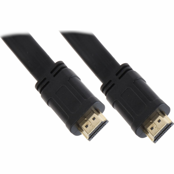 HDMI - HDMI kabel 5m černý (HDMI-5.0-FL)