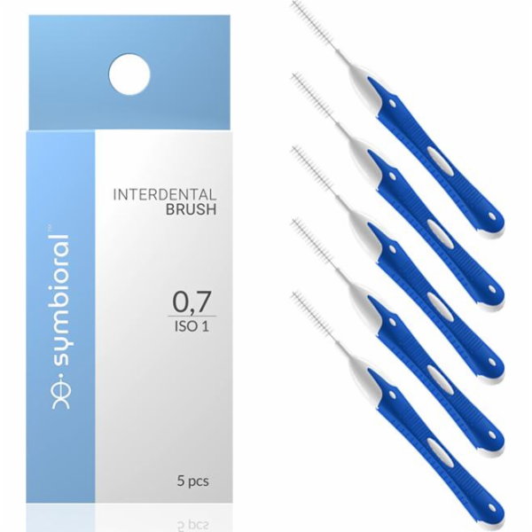 Symbioral Mezizubní kartáček 0,7 mm 5 ks.