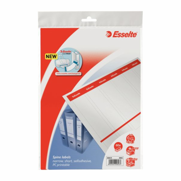 Esselte PC hřbetové štítky na kartonové pořadače 36x192mm...