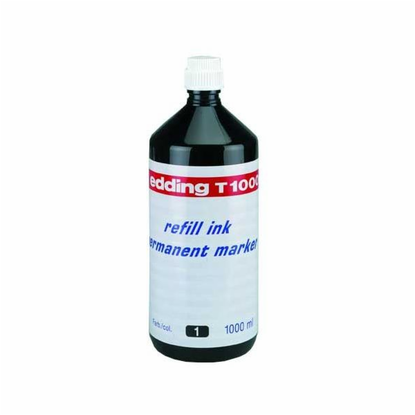 Edding Permanentní značkovací inkoust 1000ML černý (T1000...