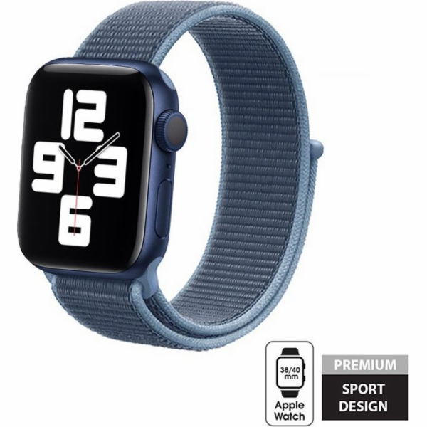 Sportovní řemínek Crong Crong Nylon pro Apple Watch 38/40...