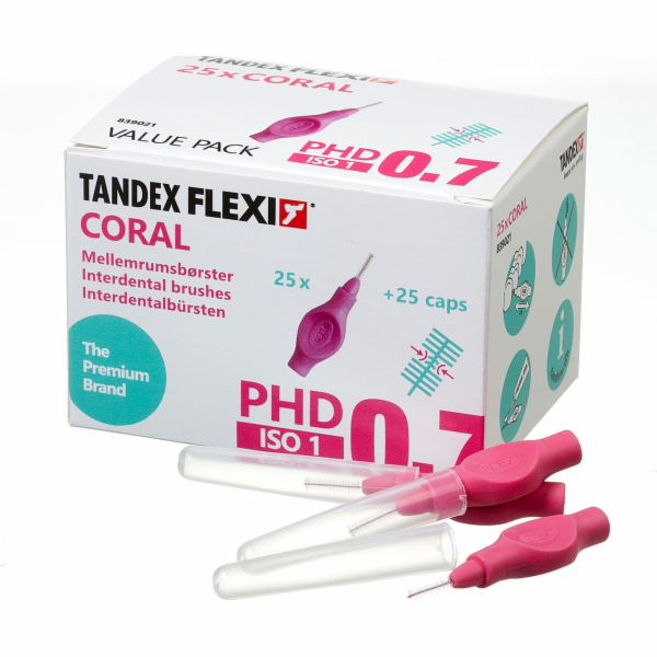 Tandex Tandex (25 ks) Zubní kartáčky Flexi Micro Fine Cor...
