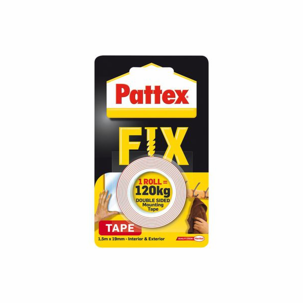 Henkel Pattex FIX opravná páska 120 kg oboustranná 1,5 m ...
