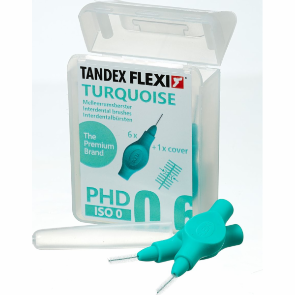 Tandex Tandex (6 ks) Zubní kartáčky Flexi X-micro Turquis...
