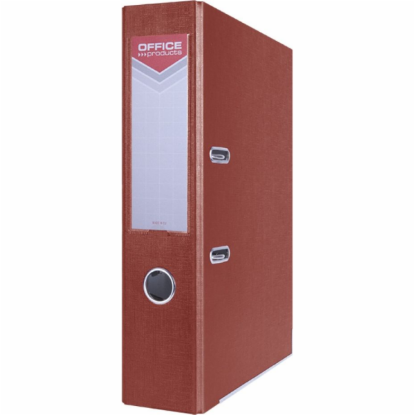 Pákový pořadač Office Products Officer A4 75mm vínová (PB...