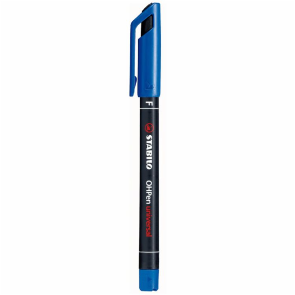 Stabilo OHP nesmazatelná jemná linka 0,7 mm modrá (842/41)