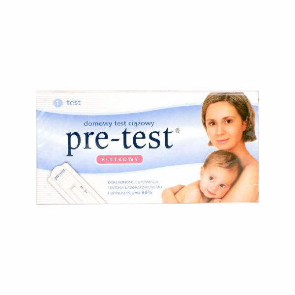 Pre-test PRE-TEST těhotenský test destička 1 ks