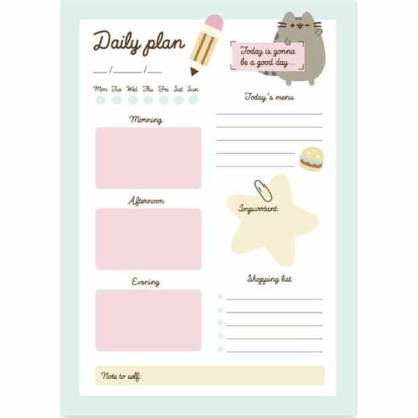 Pusheen Daily Planner z kolekce Foodie