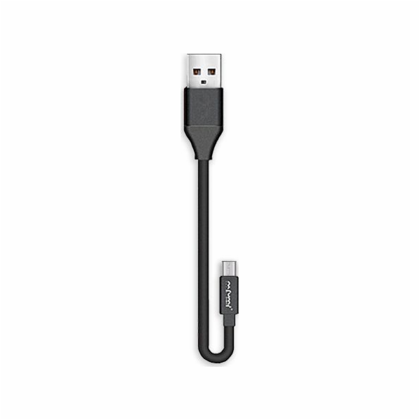 Nafumi USB-A - microUSB kabel 0,3 m černý (25783)